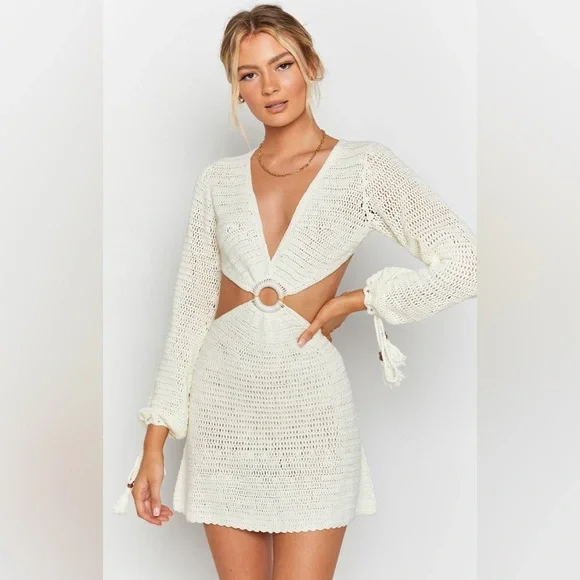 Cleo Crochet Swim cover up dress - Picture 2 of 5